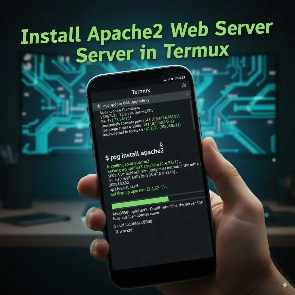 Install Apache2 Web Server in Termux