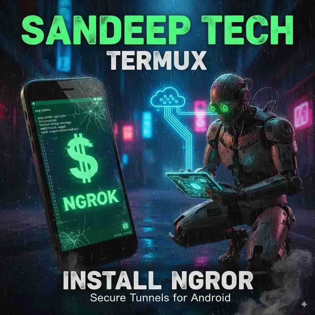 How to Install NGROK in Termux (2025 Guide) - Sandeep Tech