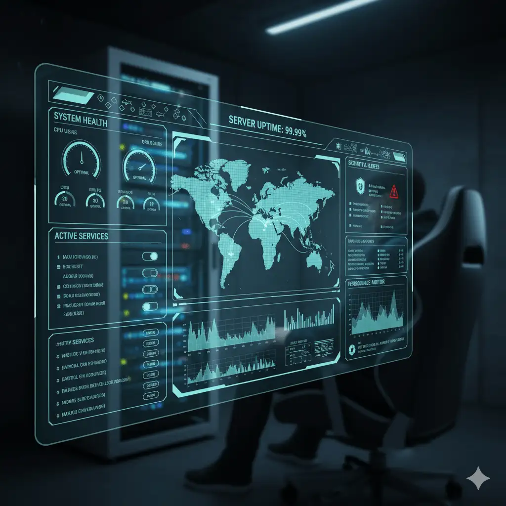 Server Management Dashboard